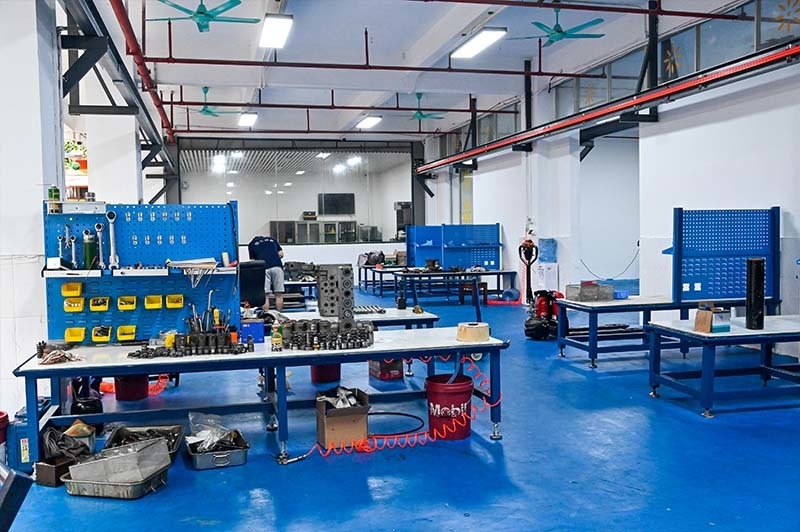 Guangzhou Tieqi Construction Machinery Co., Ltd. γραμμή παραγωγής κατασκευαστή