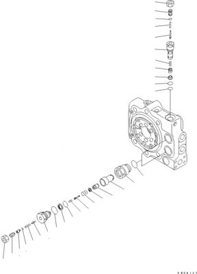 708-1H-00021 708-1H-01021 708-1H-04111 For Komatsu Bulldozer D275AX-5 Hydraulic Main Pump Original WORK EQUIPMENT PUMP