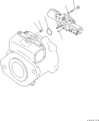 708-1H-00021 708-1H-01021 708-1H-04111 For Komatsu Bulldozer D275AX-5 Hydraulic Main Pump Original WORK EQUIPMENT PUMP
