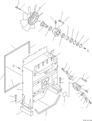 705-21-26050 7052126050 705-21-26180 For Komatsu Excavator PC1100-6 1250-7 Hydraulic Fan Motor