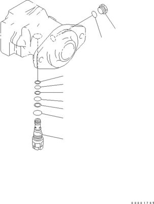708-7L-00031 708-7L-11120 For Komatsu D61EX-12A-W D61EX-12 D61PX-12A-W D61PX-12 Bulldozer Hydraulic HSS PUMP