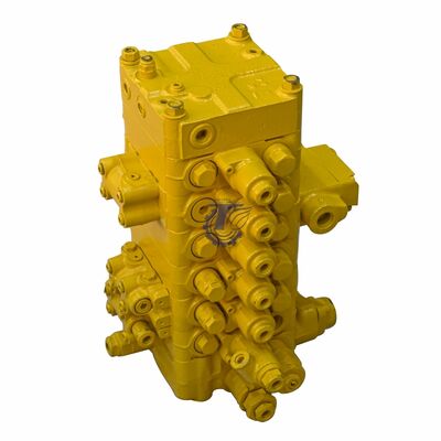 723-57-11801 723-57-11800 Hydraulic Main Control Valve for Komatsu PC130-7 Excavator Heavy-Duty Hydraulic Distribution Valve with Precise Flow Regulation 