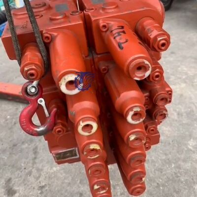 Premium Hydraulic Main Control Valve YY30V00058F2 For Kobelco SK140-8 SK140SRLC ED150-2 Excavator High Precision Stable Flow Control Heavy Duty Construction Equipment Replacement Parts