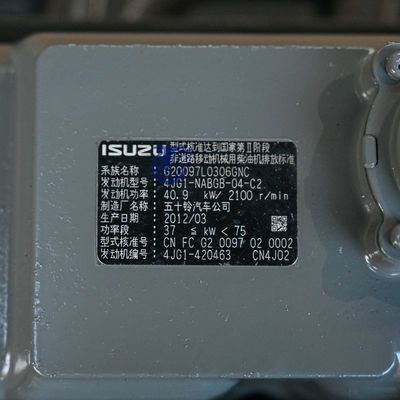 Ανθεκτικός ανελκυστήρας Isuzu 4JG1 κινητήρας, τέσσερις κύκλους ενσωμάτωσης κινητήρα φορτηγού με ψύξη νερού
