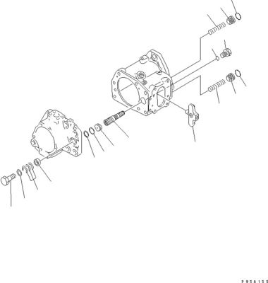 708-1l-00340 708-1l-00330 708-1l-00320 Αρχική υδραυλική αντλία D275A-5D D65EX-15