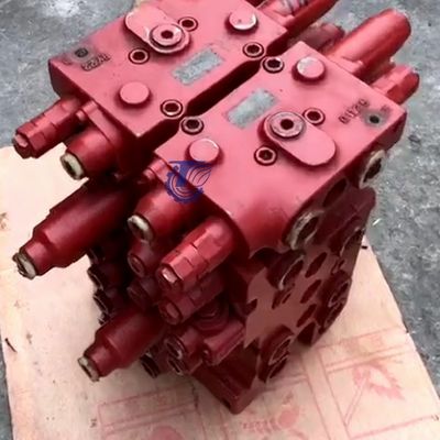 SK130 SK135 SK140-8 Κύρια βαλβίδα ελέγχου Σειρά βαλβίδων διανομής για εξαρτήματα εξορυκτών Kobelco
