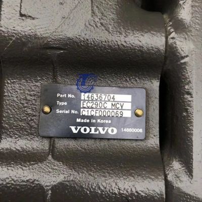 VOE14636704 VOE14541591 Για την Volvo EC290B EC290C FC3329C Επαγγελματική μηχανή ελέγχου βαρέων εξαρτημάτων βαλβίδων