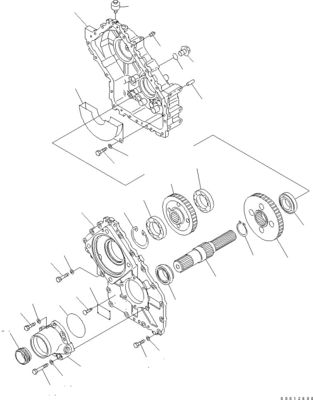 705-52-30960 720-1L-00010 720-1L-04160 720-1L-01010 Για την Komatsu WA100-5 Υδραυλική αντλία έμβολο HST