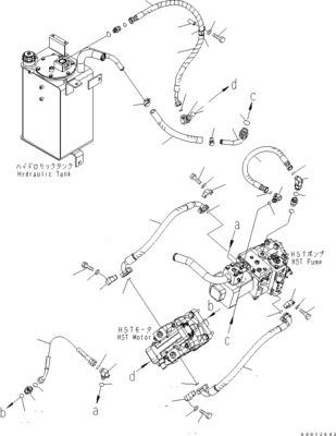 705-52-30960 720-1L-00010 720-1L-04160 720-1L-01010 Για την Komatsu WA100-5 Υδραυλική αντλία έμβολο HST