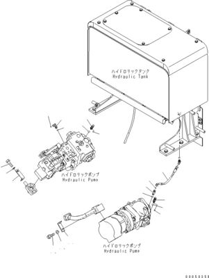 708-1L-00710 708-1L-01710 708-1L-04230 Για φορτιστή Komatsu Wa450-6 Wa470-6 Wa480-6 Υδραυλική κύρια αντλία έμβολο