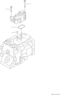 708-1U-00171 708-1U-00150 708-1U-00151 Για Komatsu WA380-6 WA430-6 Υδραυλική αντλία