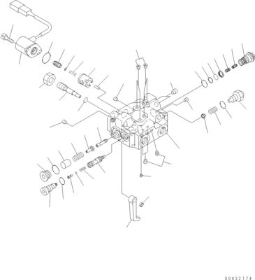 708-1U-00171 708-1U-00150 708-1U-00151 Για Komatsu WA380-6 WA430-6 Υδραυλική αντλία