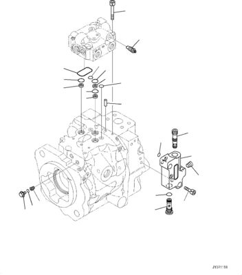 708-1U-00120 708-1U-00140 708-1U-00170 Για την Komatsu WA380-6 WA430-6 Υδραυλική αντλία