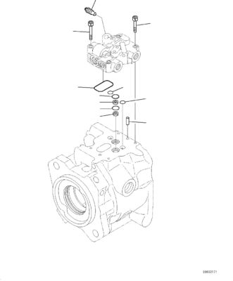 708-1U-00120 708-1U-00140 708-1U-00170 Για την Komatsu WA380-6 WA430-6 Υδραυλική αντλία