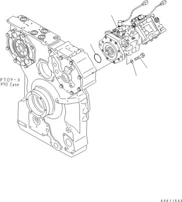 708-1W-00600 708-1S-00910 R7081S00910 R7081W00600 Για την Komatsu D475A-5 Μπουλντόζερ υδραυλική αντλία ανεμιστήρα αντλία έμβολο αρχική