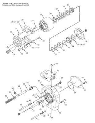 299-5790 20R3400 Για τροχιά CAT D7R II D7R XR HPR135 αντλία GP-PISTON IMPLEMENT STEERING υδραυλική κύρια αντλία