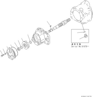 708-1L-00012 708-1L-00011 708-1L-01011 708-1L-04010 Για μπουλντόζα Komatsu D65EX-12 D65PX-12 Υδραυλική αντλία HSS