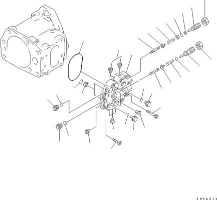 708-1L-00012 708-1L-00011 708-1L-01011 708-1L-04010 Για μπουλντόζα Komatsu D65EX-12 D65PX-12 Υδραυλική αντλία HSS