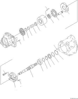 708-1L-00012 708-1L-00011 708-1L-01011 708-1L-04010 Για μπουλντόζα Komatsu D65EX-12 D65PX-12 Υδραυλική αντλία HSS