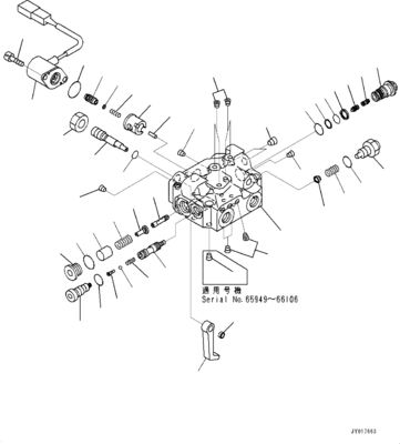 708-1W-01741 708-1W-00741 708-1W-00740 Για την Komatsu WA430-6 Υδραυλική αντλία
