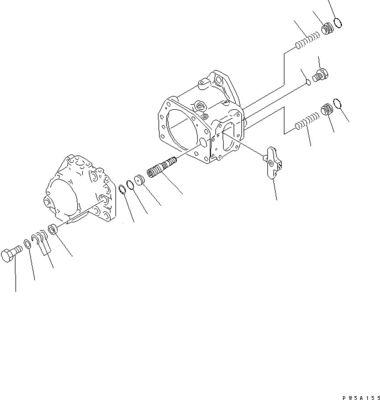 708-1L-00300 R7081L00300 708-1L-01310 708-1L-04010 Για μπουλντόζα Komatsu D275AX-5 ΥΔΡΑΛΙΚΟ ΕΡΓΑΣΤΙΚΟ ΠΑΜΠΑ ΚΑΝΩΝΙΚΟ