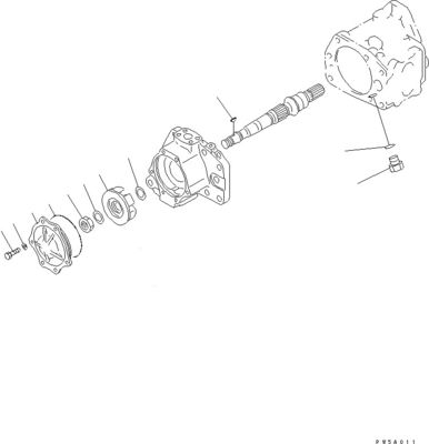 708-1L-00340 708-1L-01340 708-1L-04010 Για μπουλντόζερ Komatsu D275A-5D ΥΔΡΑΛΙΚΟ ΕΡΓΑΣΤΙΚΟ ΕΠΙΤΡΟΠΟ ΠΑΜΠΗ ΑΡΘΡΙΚΗ ΚΑΛΗ ΠΑΜΠΑ