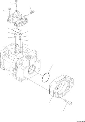 708-1T-00552 708-1T-01552 708-1T-04150 Για μπουλντόζα Komatsu D39EX-22 D39PX-22 D31EX-22 Υδραυλική αντλία FUN