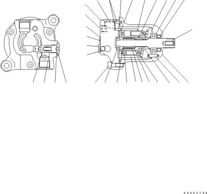 418-03-33241 4180333241 Για φορτιστές τροχών Komatsu WA100-5 WA150-5 WA200-5 WA270 Υδραυλικός ανεμιστήρας