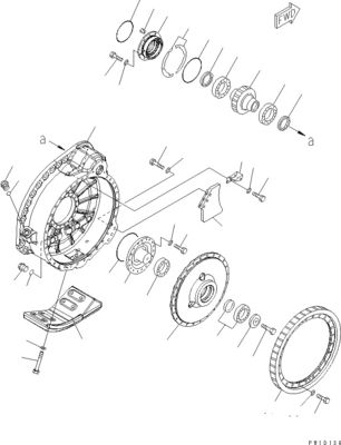 17M-27-00270 17M-27-00271 Για την Komatsu Μπολντόζερ D275A-5D Ταξιδιωτική συναρμολόγηση Τελική κίνηση Ταξιδιωτικός κινητήρας Αρχική μεταπώληση