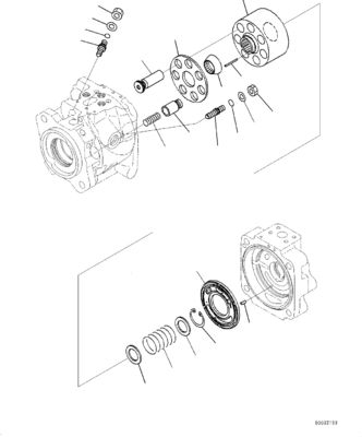 708-1U-00120 708-1U-00140 708-1U-00170 708-1L-04010 R7081U00120 R7081U00171 708-1U-01151 Για την Komatsu WA380-6 WA430-6 ΠΑΡΑΜΠΑΤΕΣ ΤΟΥ ΠΑΡΑΜΠΑΤΟΥ Υδραυλικές αντλίες
