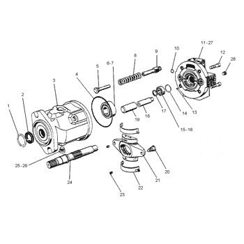 1094197 109-4197 CA1094197 0R7472 Για την κατηγορία CAT 990 844 Τροχαίο φορτιστή υδραυλική κύρια αντλία αντλία έμβολο αντλία ASSY αντλία GP-PISTON μεταπωλητή υψηλής ποιότητας πρωτότυπο