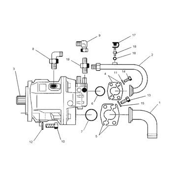 1342947 134-2947 CA1342947 10R0857 Για CAT TH103 Τηλεχειριστή Υδραυλική κύρια αντλία αντλία έμβολο αντλία ASSY αντλία GP-PISTON μεταπωλητής υψηλής ποιότητας πρωτότυπο