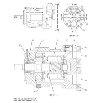 1902279 CA1902279 1902279 0R-0912 Για CAT 784C 785C ΤΡΑΚΤΟΡΙΚΟ ΤΡΑΚΤΟΥΡΙΚΟ Υδραυλική κύρια αντλία αντλία με έμβολο αντλία ASSY αντλία GP-PISTON μεταπωλητής υψηλής ποιότητας πρωτότυπο