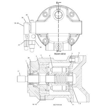 244-2228 CA2442228 2442228 10R8700 Για CAT 420D 430D Backhoe Loader Υδραυλική κύρια αντλία αντλία έμβολο αντλία ASSY αντλία GP-PISTON Αξιολόγηση υψηλής ποιότητας