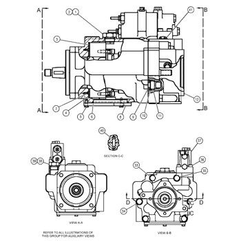 1243027 CA1243027 124-3027 0R7666 Για το CAT 140G 130G 160G 12G Μηχανή διαλογής κινητήρα Υδραυλική κύρια αντλία αντλία με έμβολο αντλία ASSY αντλία GP-PISTON μεταπωλητής υψηλής ποιότητας πρωτότυπο
