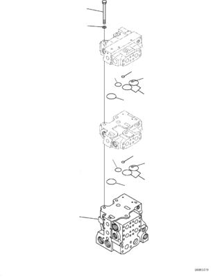 723-63-24100 7236324100 Για την Komatsu D65EX-15 D65EX-15E0 D65PX-15 D65PX-15E0 D65WX-15E0 BULLDOZERS Υδραυλικές κυριότερες βαλβίδες ελέγχου