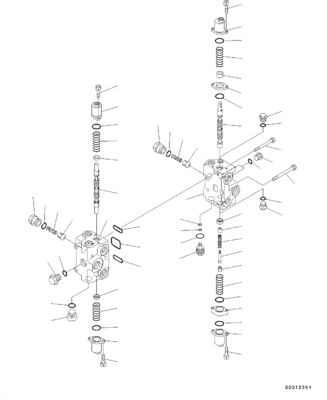 709-82-13200 709-82-00320 709-83-13200 709-84-23600 Για την Komatsu WA200-6 ΠΑΡΑΓΜΑΤΕΡΑ ΤΟΥΝ ΤΡΑΒΑΛΟΥ Υδραυλικές κυριότερες βαλβίδες ελέγχου κατασκευαστικών μηχανημάτων