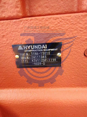 31N6-15010 Για την Hyundai R200-W7 Τμήματα εκσκαφέα τροχών KAWASAKI K3V112DP-119R-9S09-D Υδραυλική αντλία