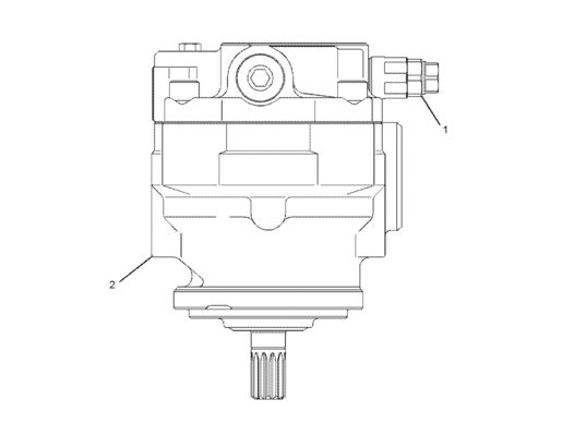 Υδραυλική αντλία για Caterpillar 349E 352F 349E L 349E L HVG 349E L VG 349F L