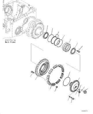 17A-27-00031 17A-27-00030 17A-27-00041 17A-27-00040 FINAL DRIVE For komatsu D155AX-3 D155AX-5 D155A-3 D155A-5 BULLDOZERS FINAL DRIVE Hydraulic Parts Aftermarket High Quality Original
