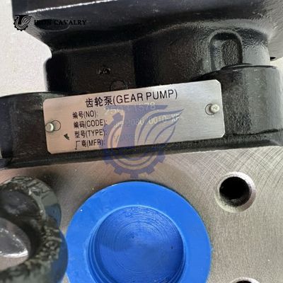 JHP20800010 SEM650 Loader Double Pump High Performance Durable Hydraulic Gear Pump Assembly Reliable for Heavy Duty Wheel Loader Hydraulic Power Outpu